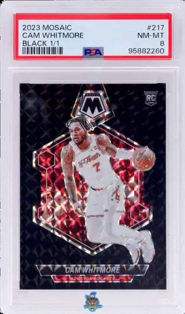 2023 Panini Mosaic Black Cam Whitmore #217 /1