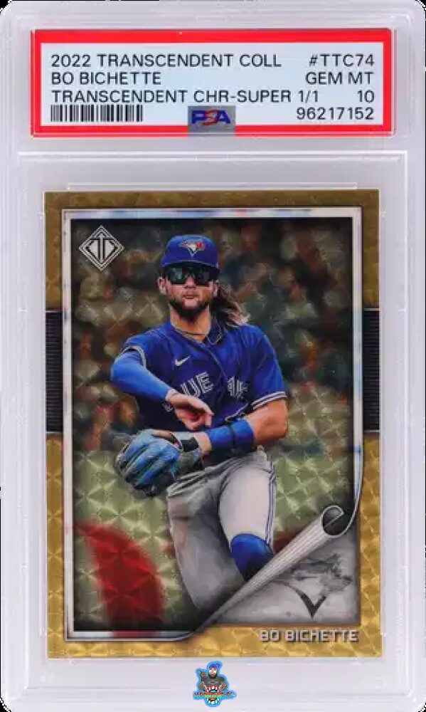 2022 Topps Transcendent Chrome Superfractor Bo Bichette #TTC74 /1