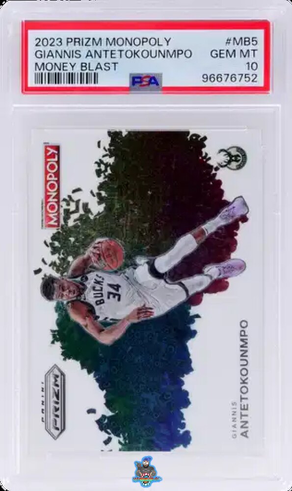 2023 Panini Prizm Monopoly Money Blast Giannis Antetokounmpo #MB5