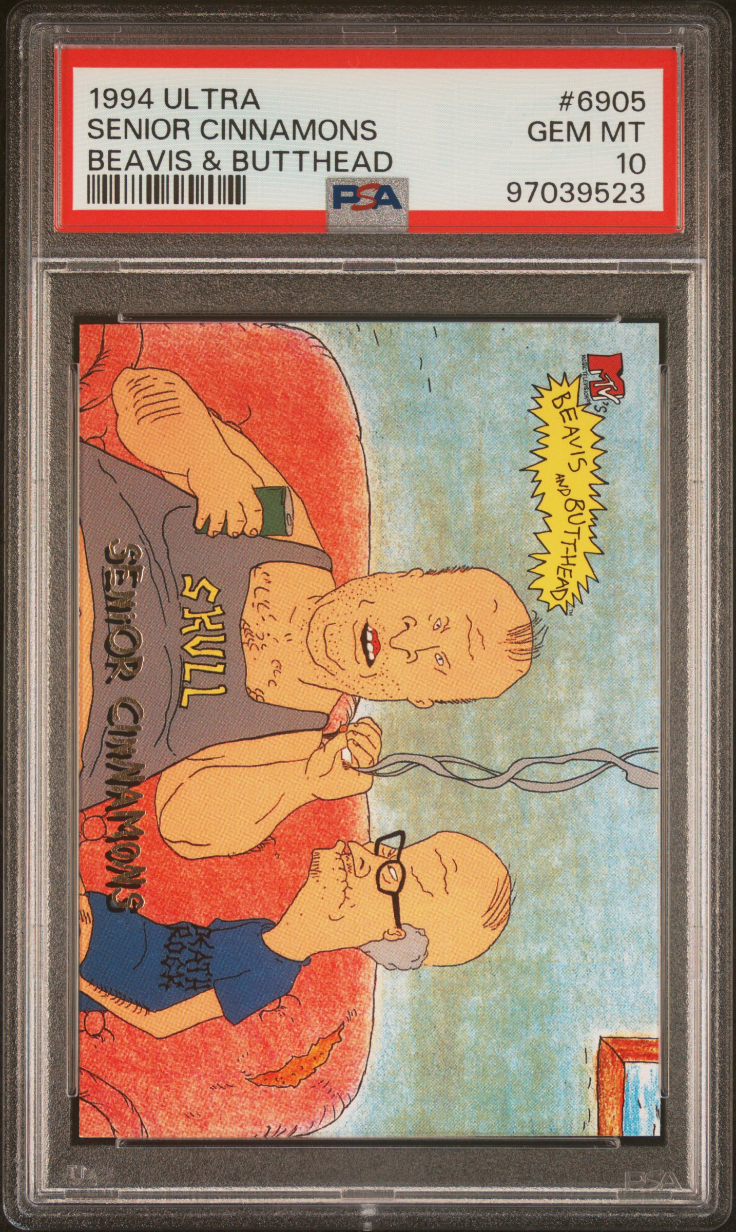 1994 Ultra Beavis and Butthead Senior Cinnamons #6905