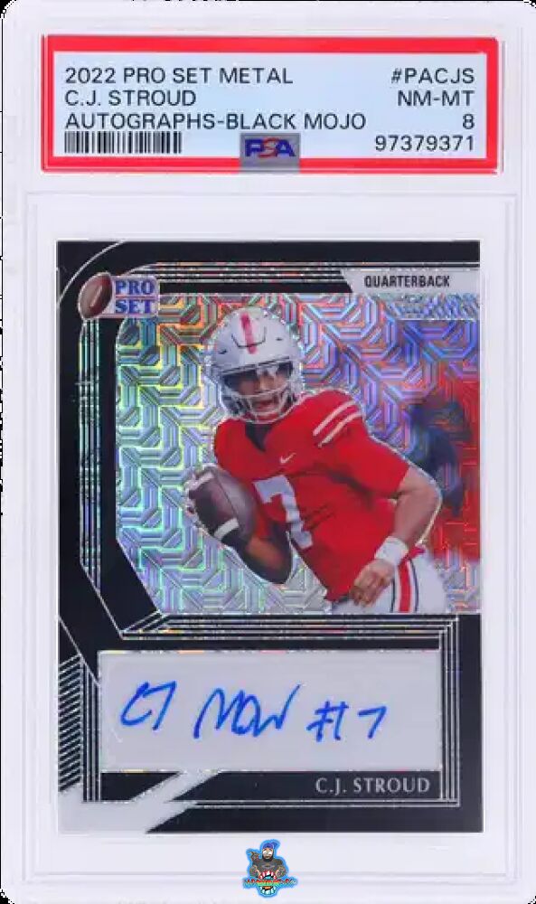 2022 Leaf Pro Set Metal Autograph Black Mojo CJ Stroud #PACJS /5