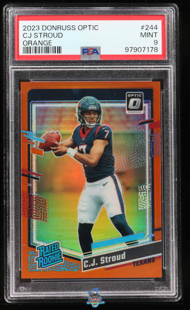 2023 Donruss Optic Rated Rookie Orange CJ Stroud #244 /249