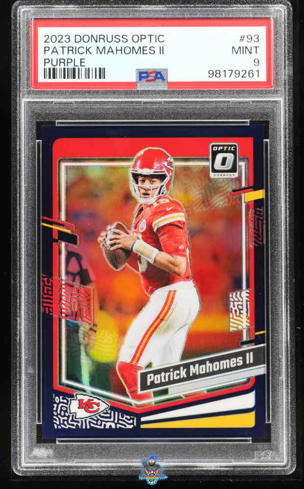 2023 Donruss Optic Purple Patrick Mahomes II #93 /50