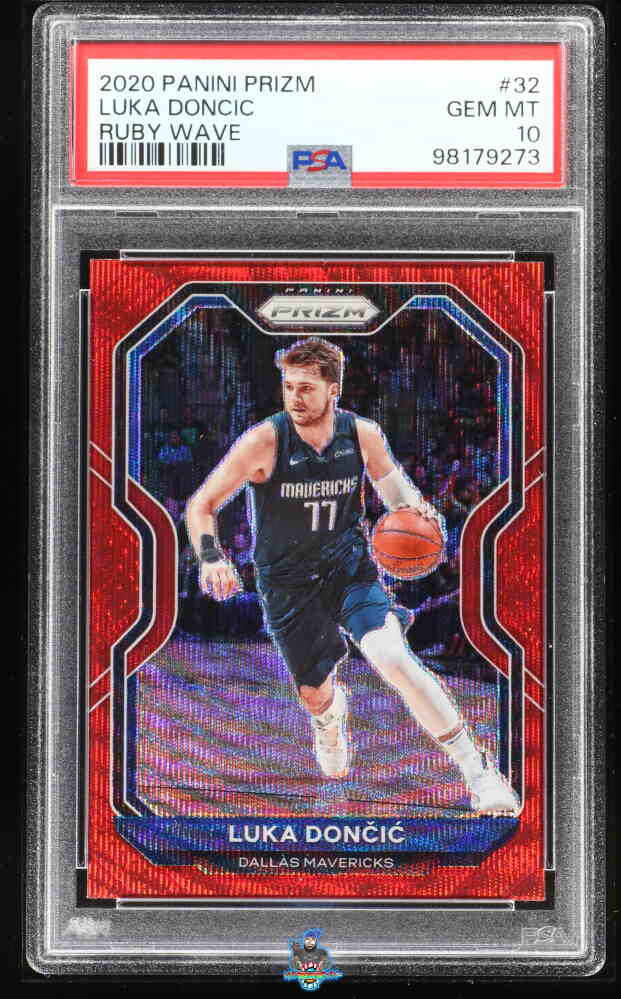 2020 Panini Prizm Ruby Wave Prizm Luka Doncic #32