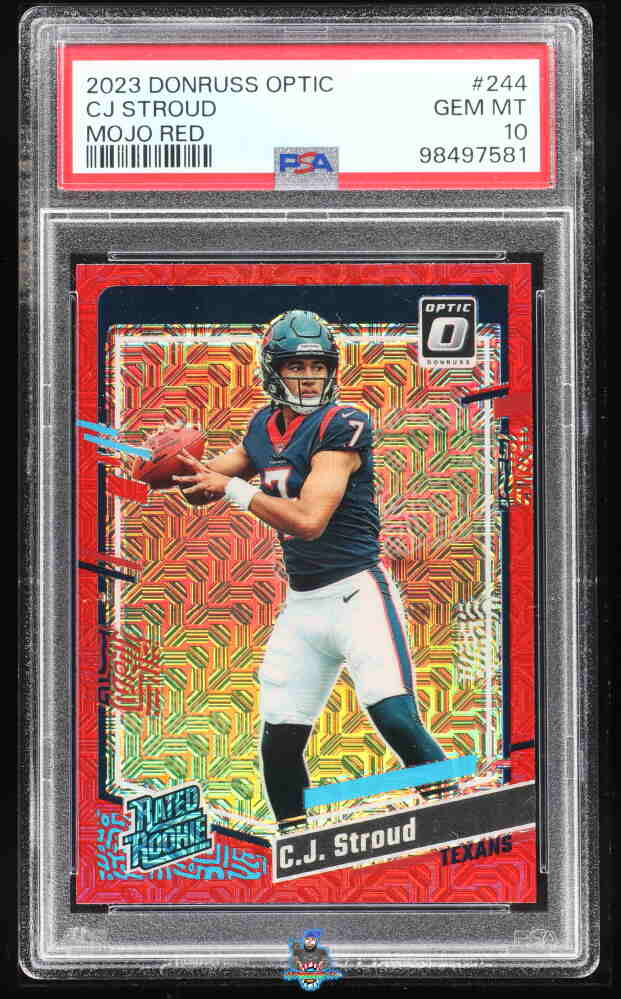 2023 Donruss Optic Rated Rookie Mojo Red CJ Stroud #244