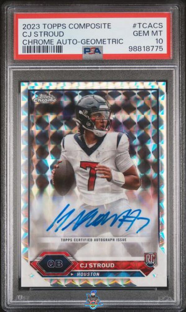 2023 Topps Composite Chrome Autograph Geometric CJ Stroud #TCACS