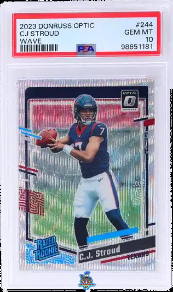 2023 Donruss Optic Rated Rookie Wave CJ Stroud #244 /300