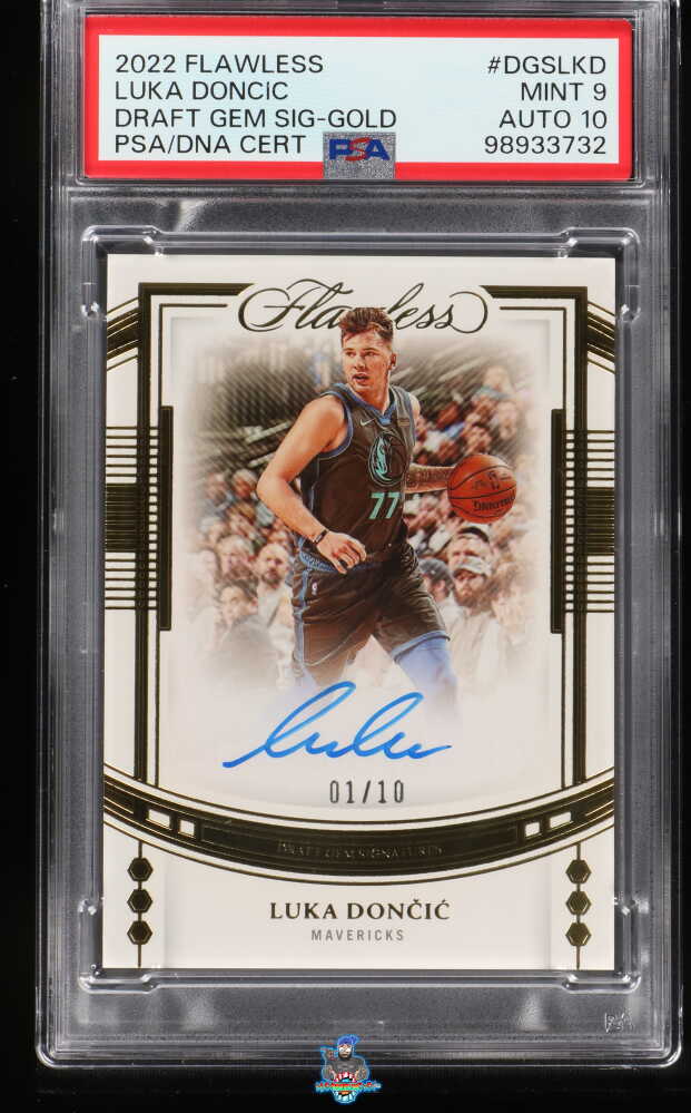 2022 Panini Flawless Draft Gem Signature Gold Luka Doncic #21 /10