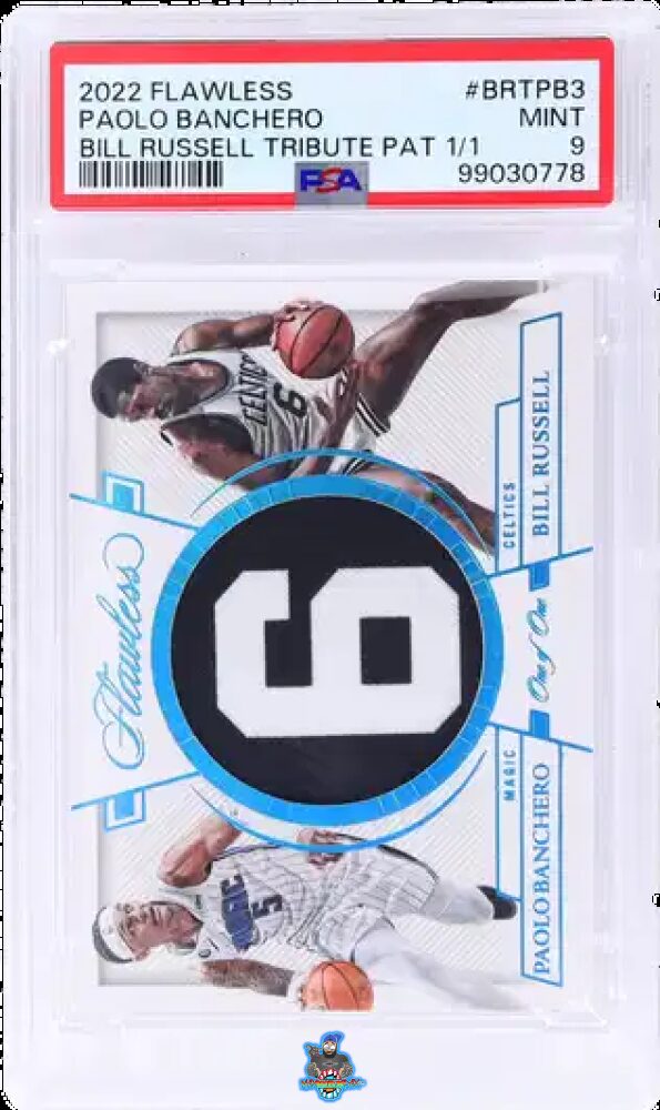 2022 Panini Flawless Bill Russell Tribute Patch Paolo Banchero #BRTPB3 /1