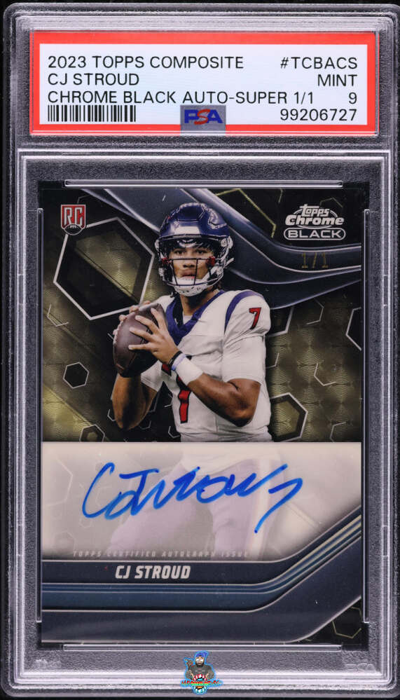 2023 Topps Composite Chrome Black Autograph Superfractor CJ Stroud #TCBACS /1