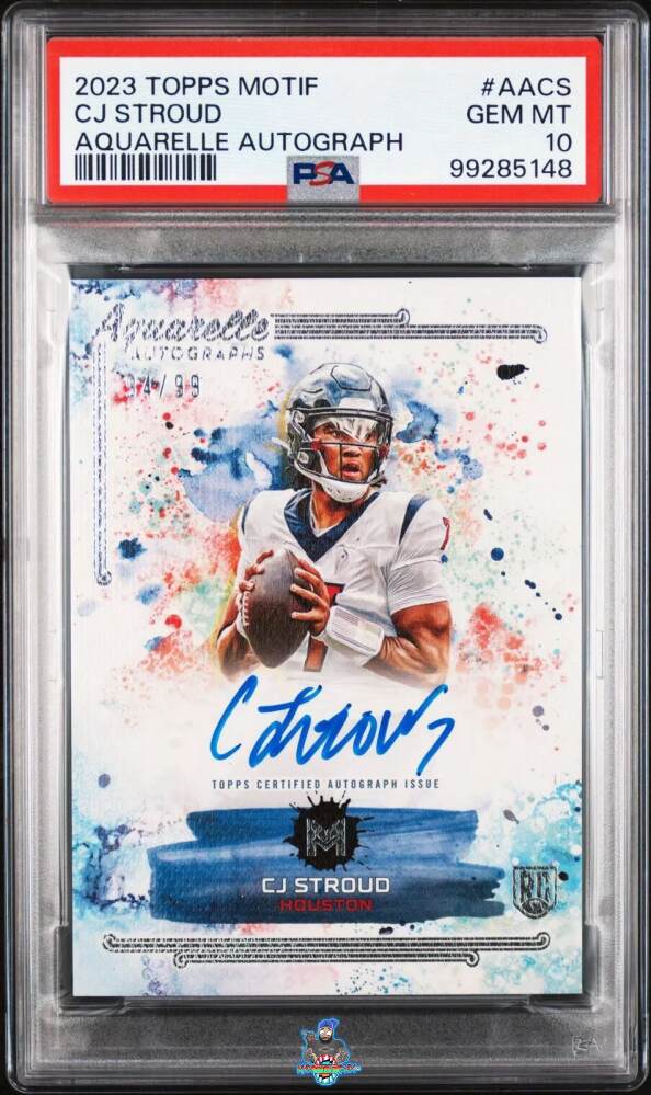 2023 Topps Motif Aquarelle Autographs CJ Stroud #AACS /99