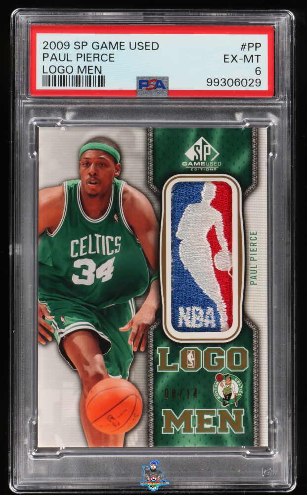 2009 SP Game Used Logo Men Paul Pierce #LOGOPP /14