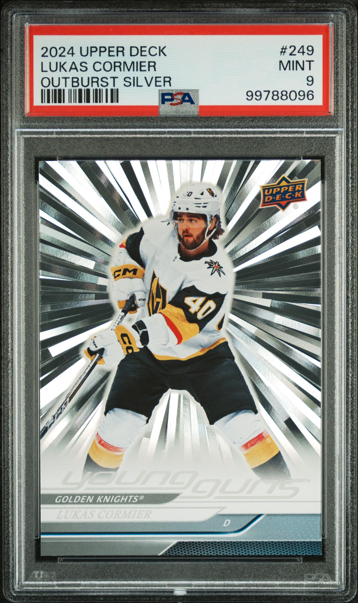 2024 Upper Deck Outburst Silver Lukas Cormier #249