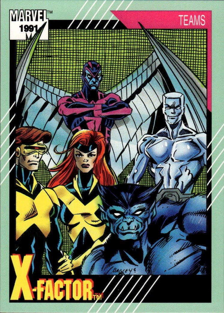 1991 Impel Marvel Universe II #154 X-Factor