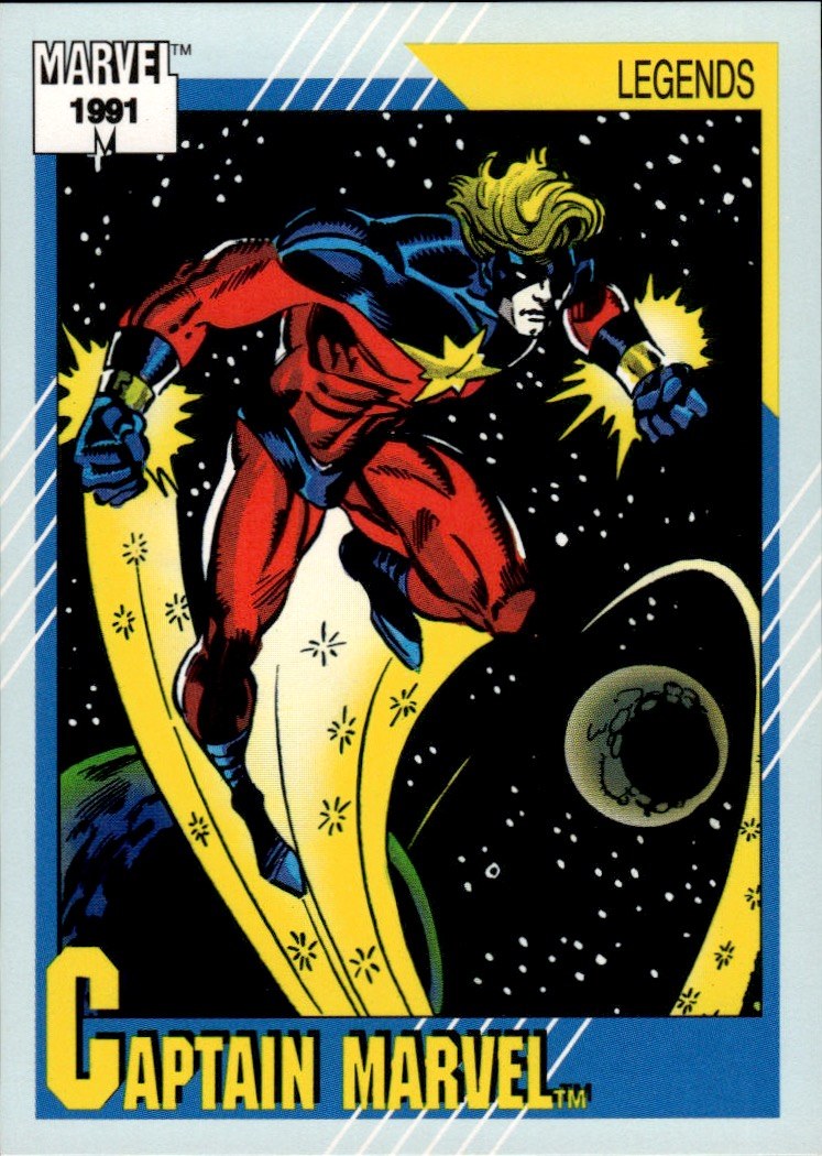 1991 Impel Marvel Universe II #139 Captain Marvel