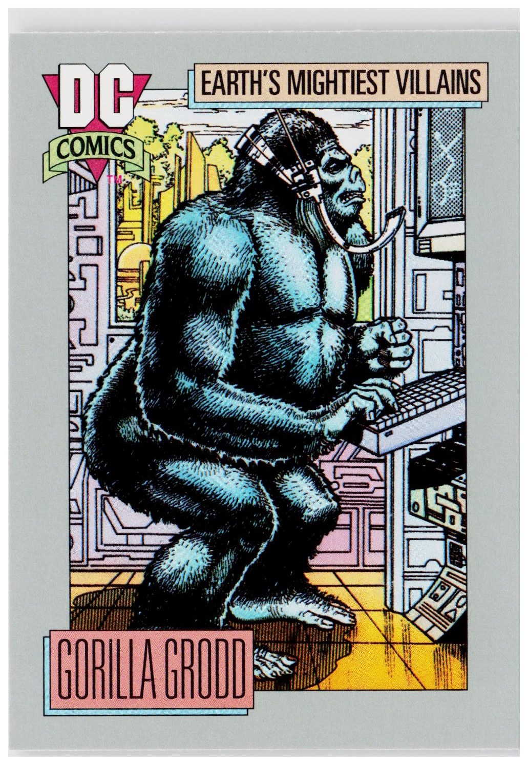 1992 Impel DC Cosmic #96 Gorilla Grodd