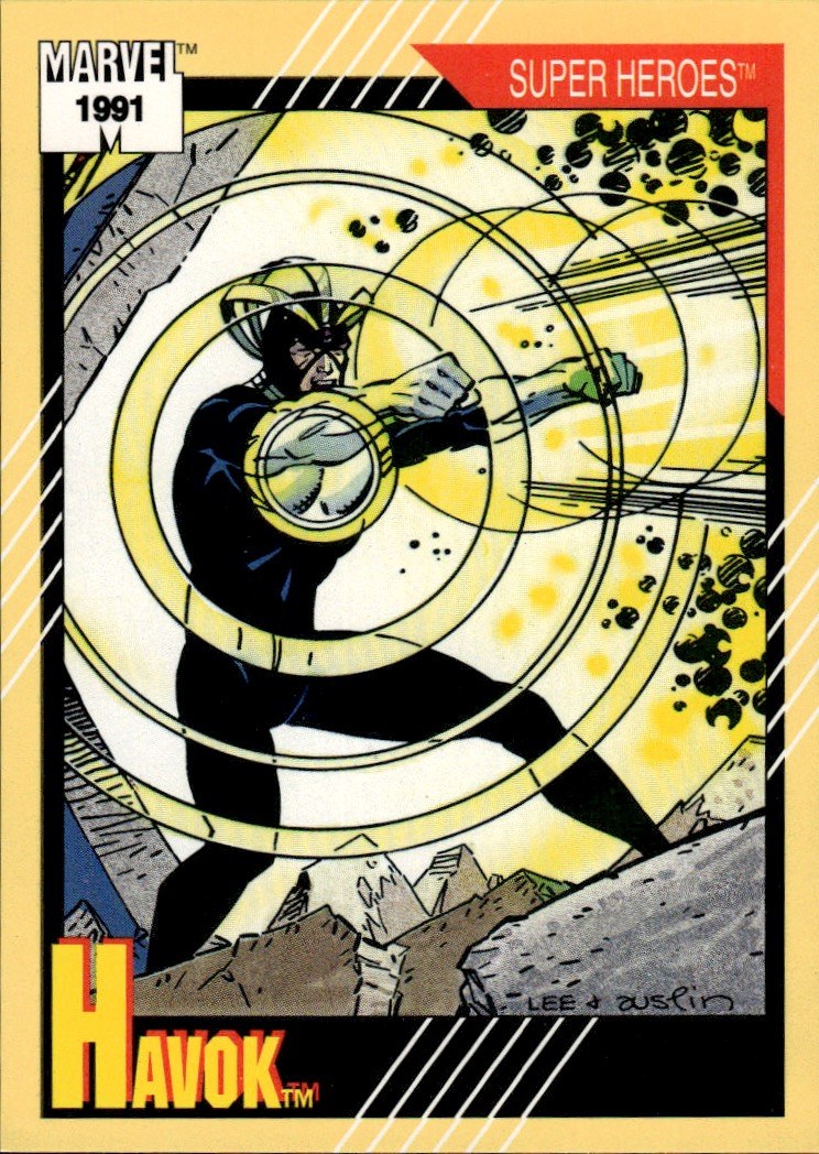 1991 Impel Marvel Universe II #27 Havok
