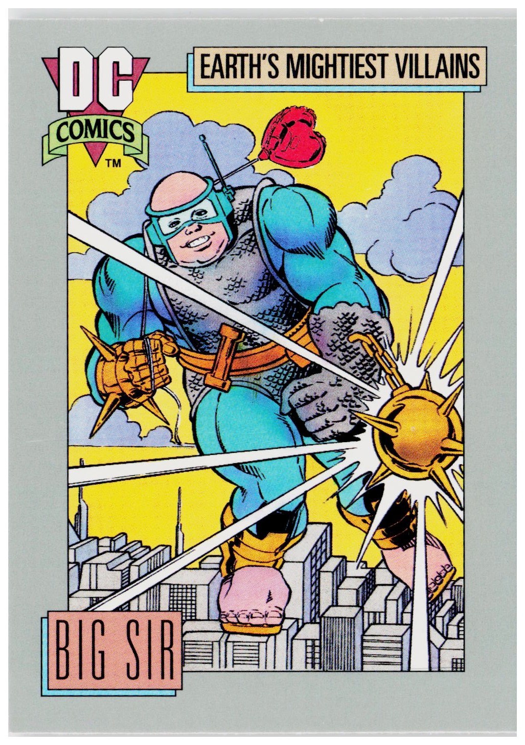 1992 Impel DC Cosmic #80 Big Sir
