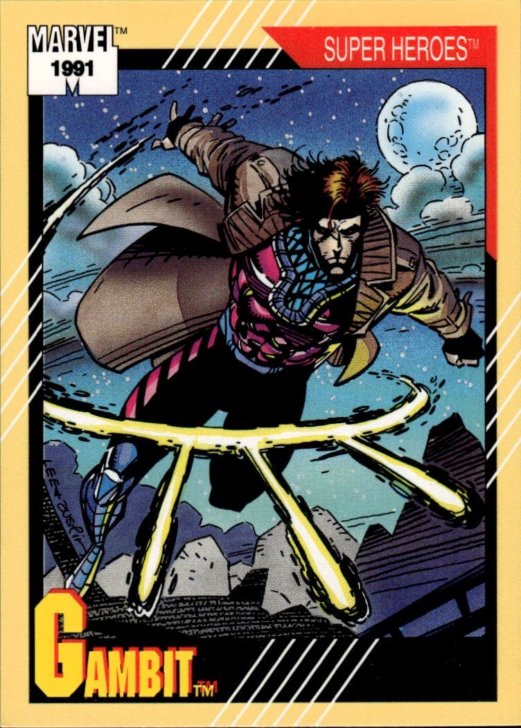 1991 Impel Marvel Universe II #17a Gambit