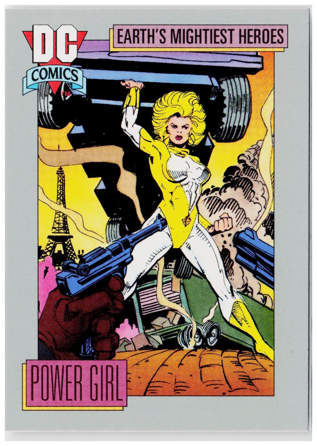 1992 Impel DC Cosmic #71 Power Girl