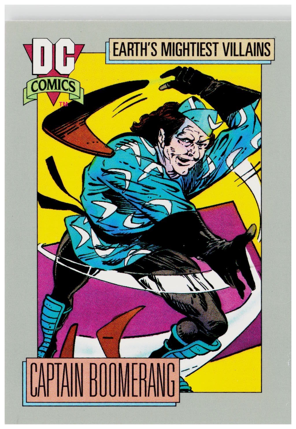 1992 Impel DC Cosmic #85 Captain Boomerang