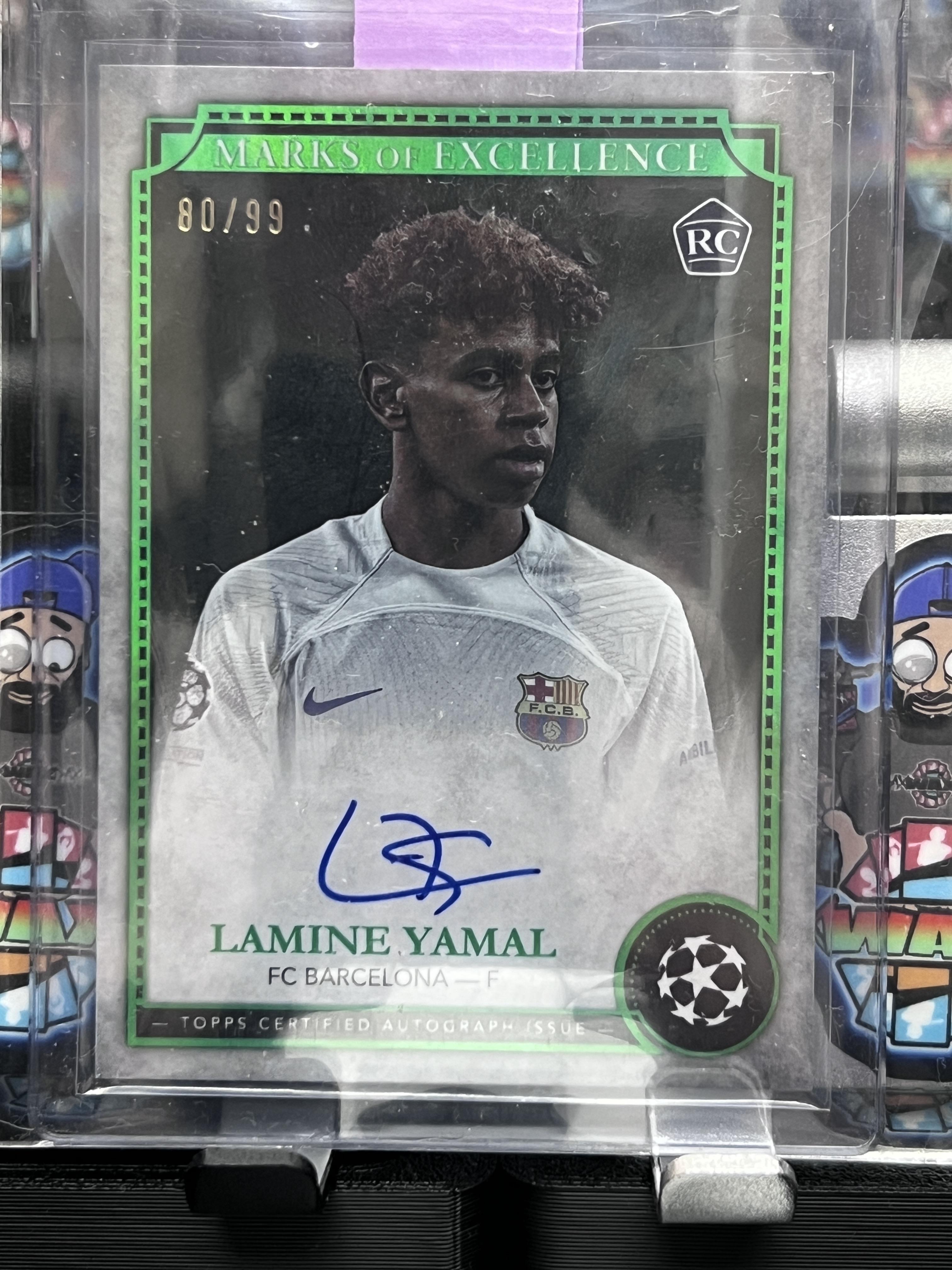 2024 Topps UEFA Club Competitions Lamine Yamal