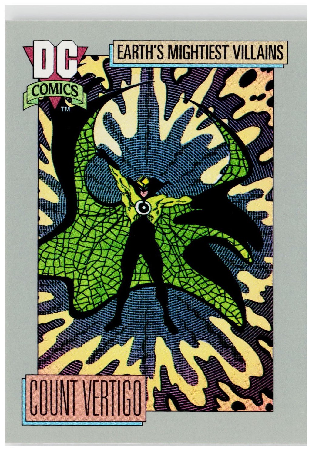 1992 Impel DC Cosmic #89 Count Vertigo