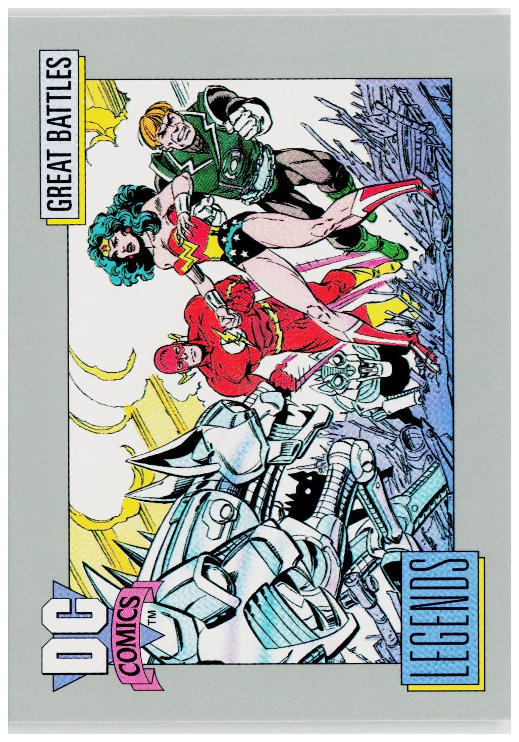 1992 Impel DC Cosmic #149 Legends