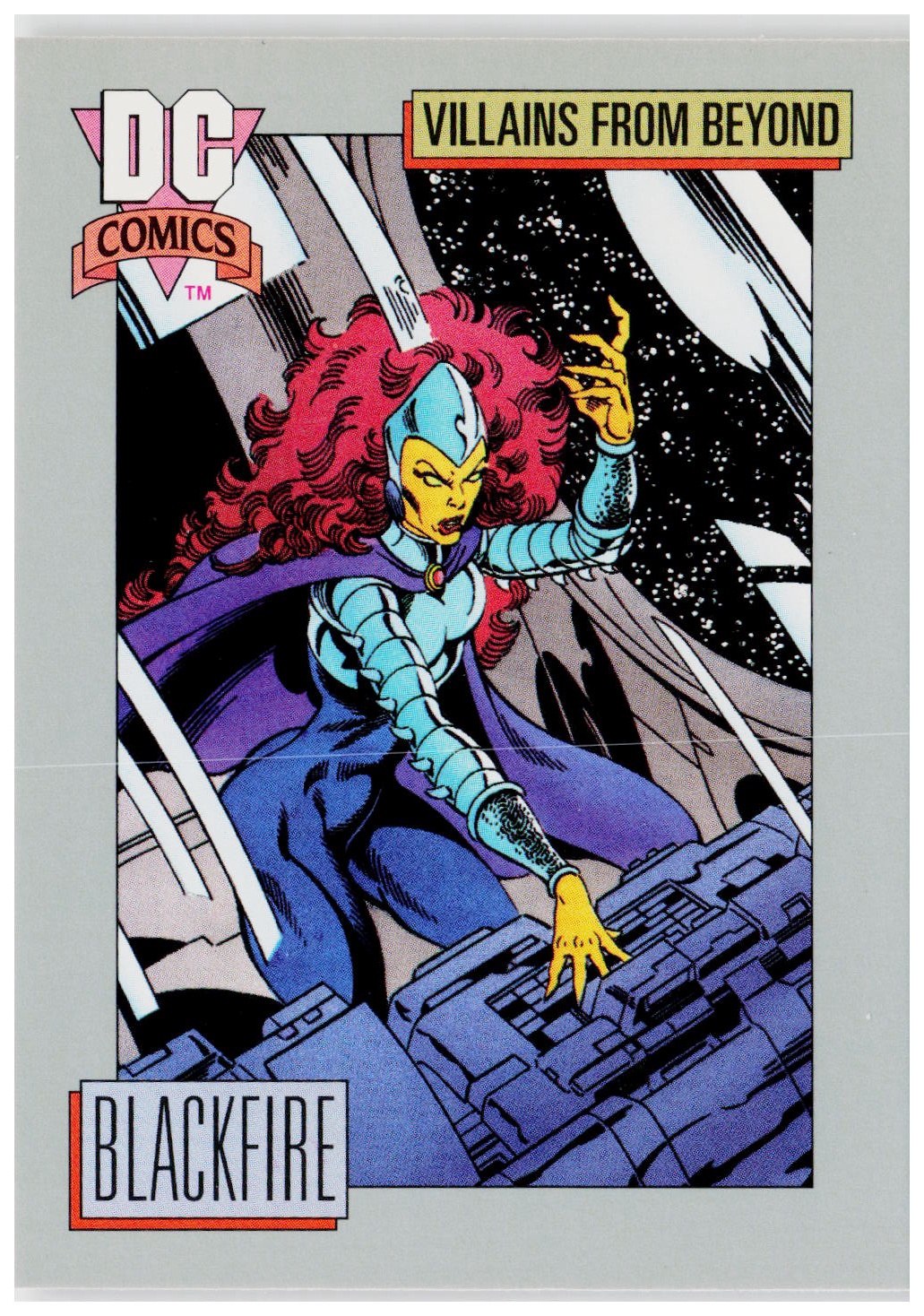 1992 Impel DC Cosmic #127 Blackfire