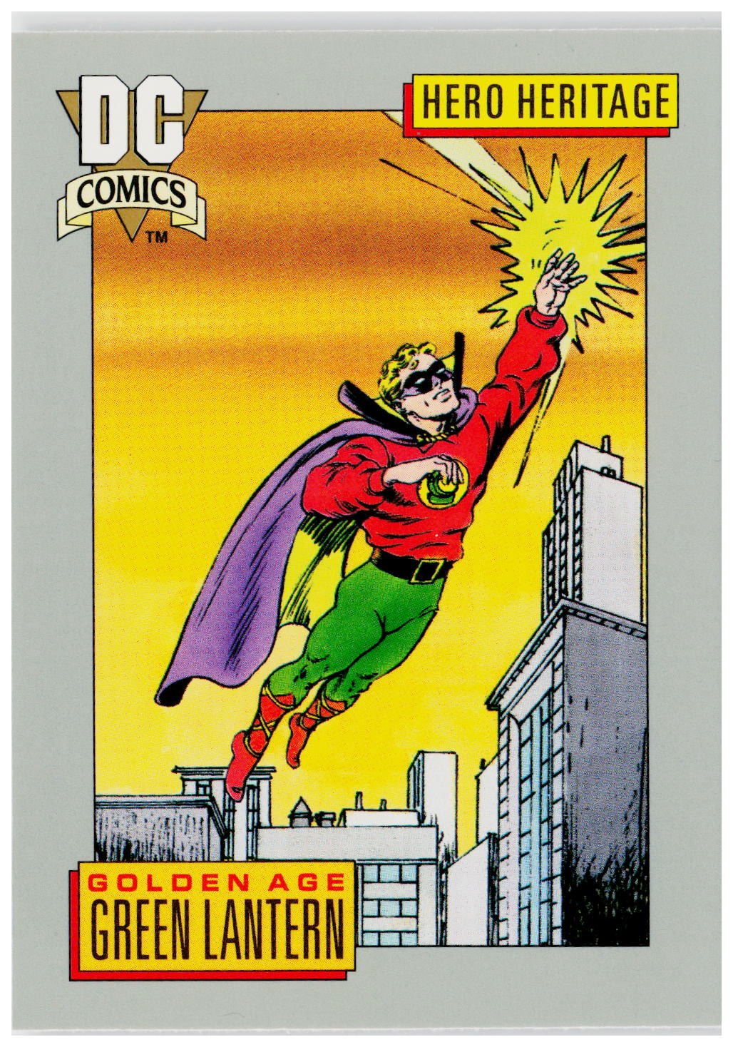 1992 Impel DC Cosmic #7 Green Lantern
