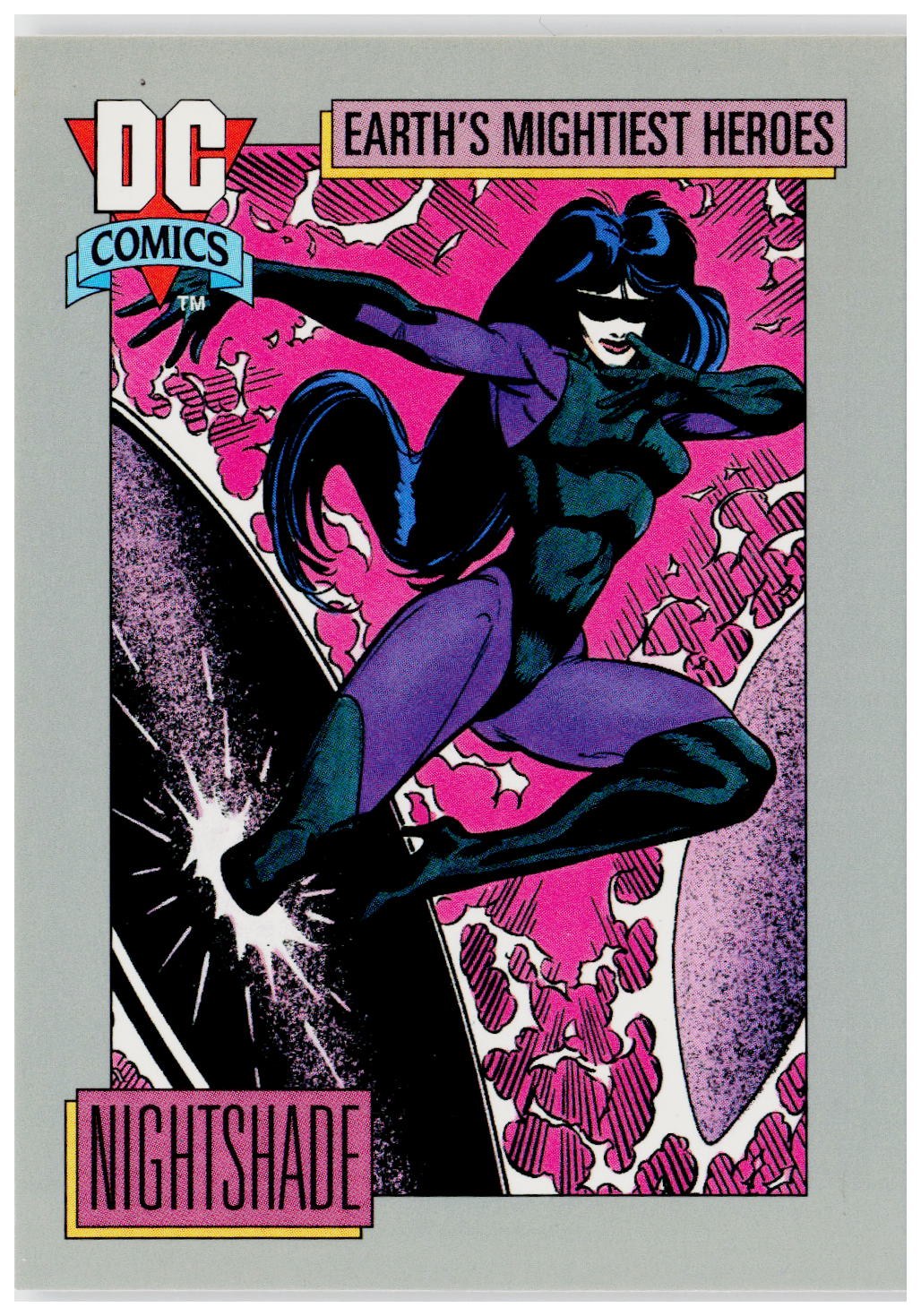 1992 Impel DC Cosmic #64 Nightshade
