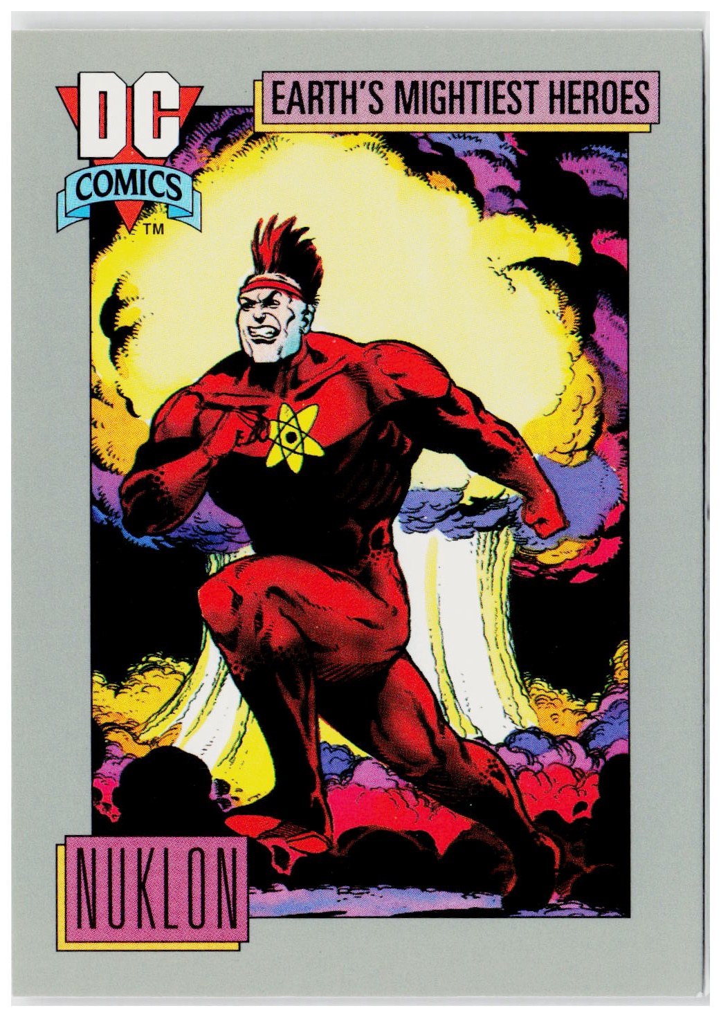 1992 Impel DC Cosmic #67 Nuklon