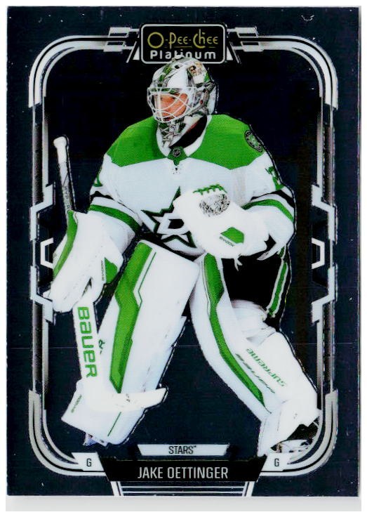 2025-26 O-Pee-Chee Platinum #196 Jake Oettinger