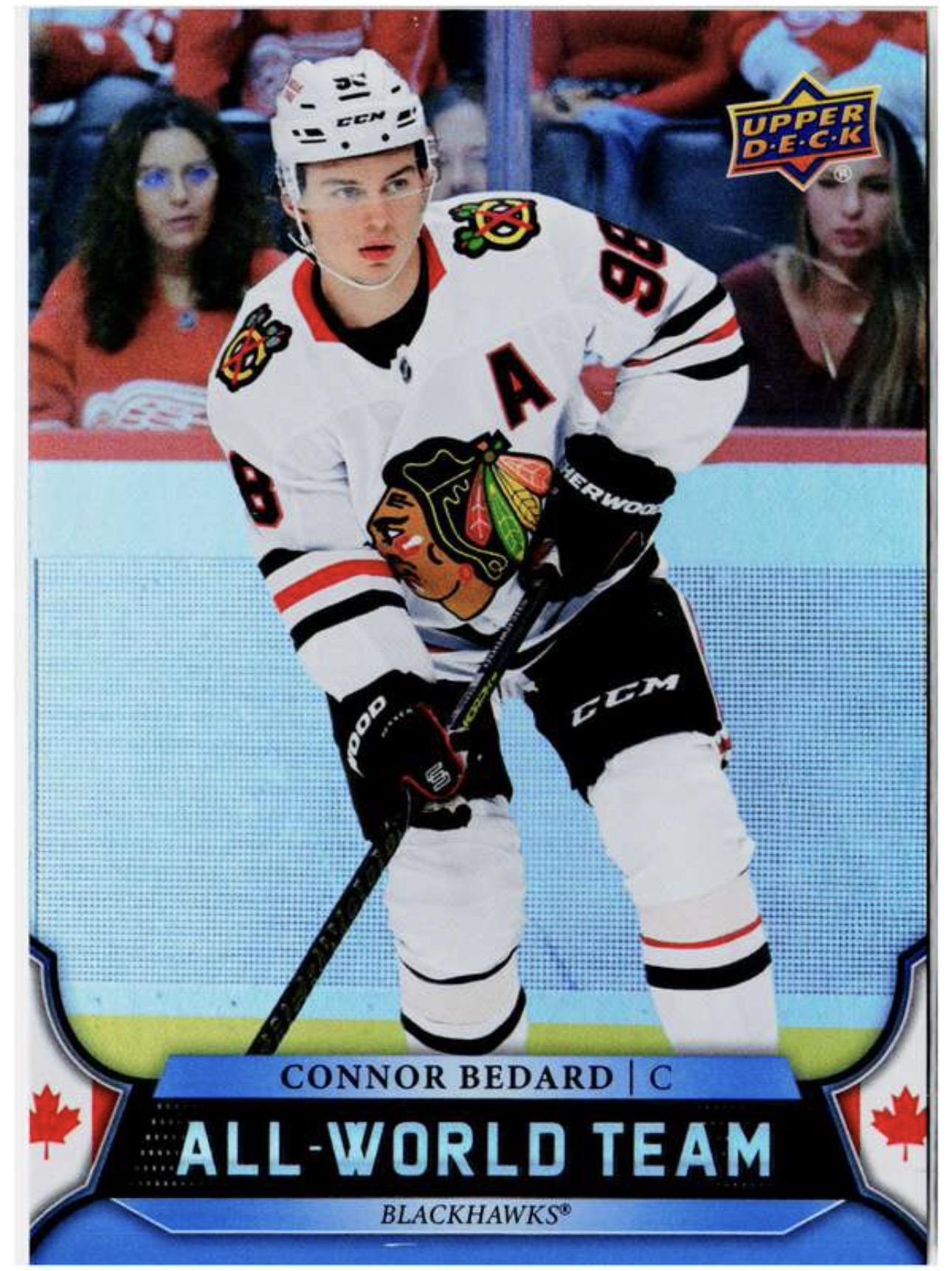 2025-26 Upper Deck Extended Series Connor Bedard #AWT-12