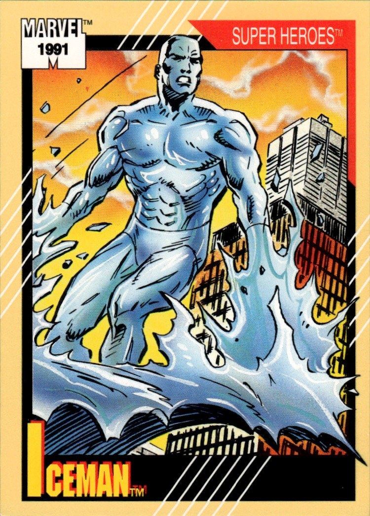 1991 Impel Marvel Universe II #8a Iceman