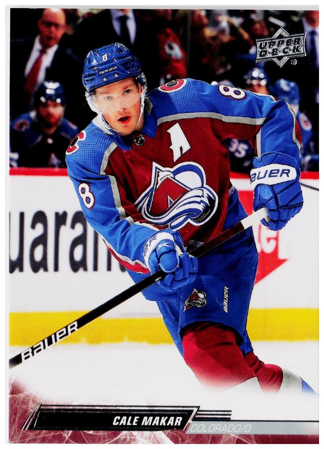 2022 Upper Deck Series 1 Hockey Cale Makar #49