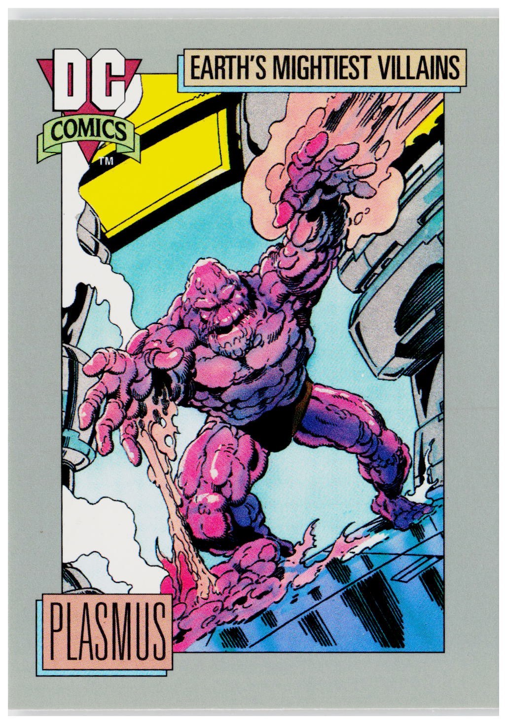 1992 Impel DC Cosmic #104 Plasmus