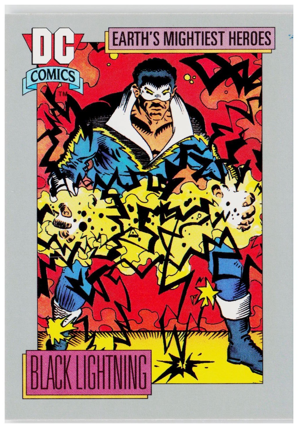 1992 Impel DC Cosmic #35 Black Lightning
