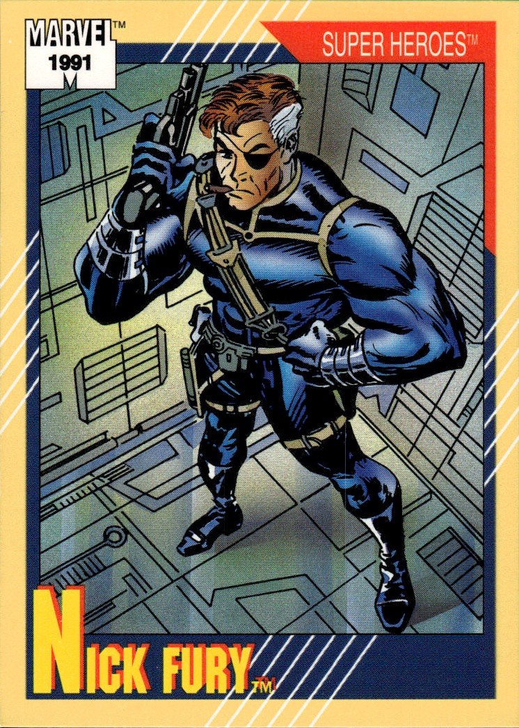 1991 Impel Marvel Universe II #52 Nick Fury
