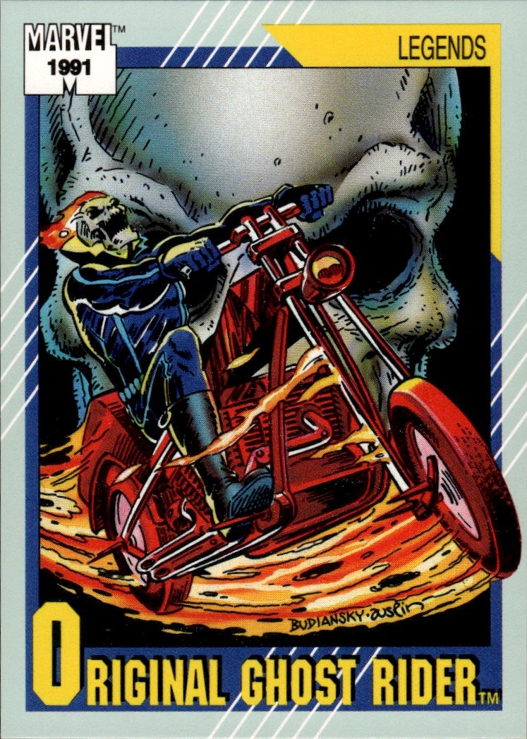 1991 Impel Marvel Universe II #142 Original Ghost Rider