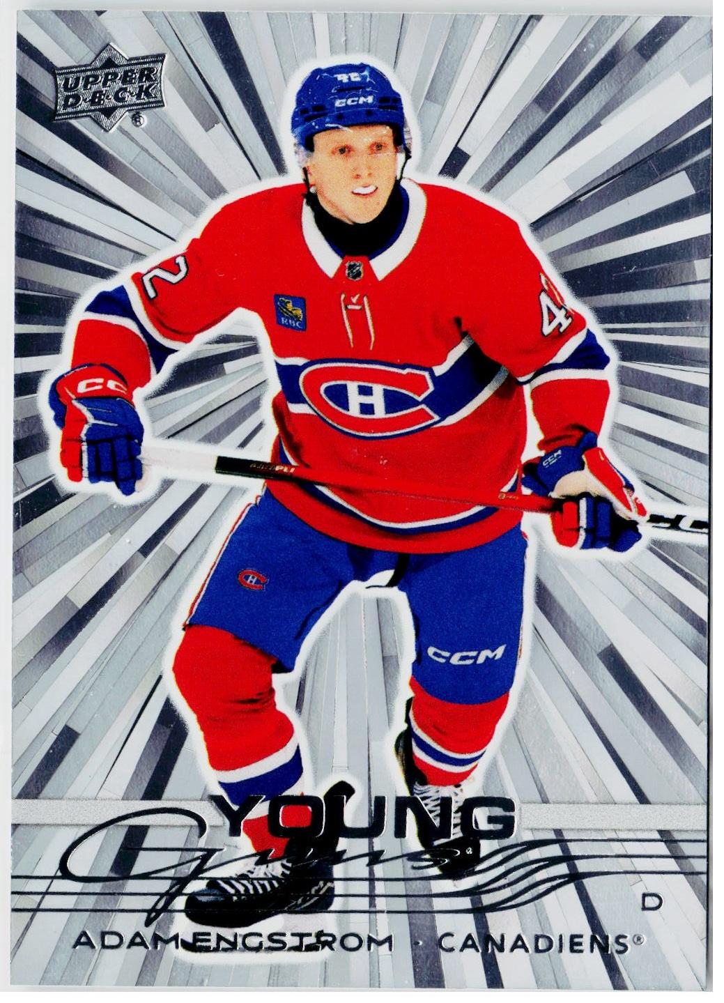2025-26 Upper Deck Extended Series Adam Engstrom #721