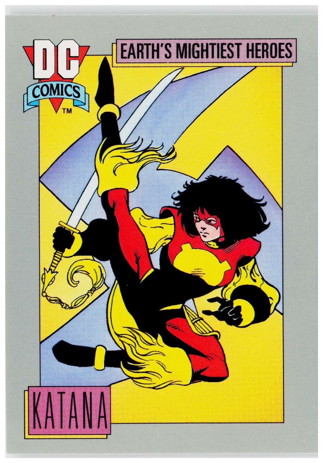 1992 Impel DC Cosmic #61 Katana