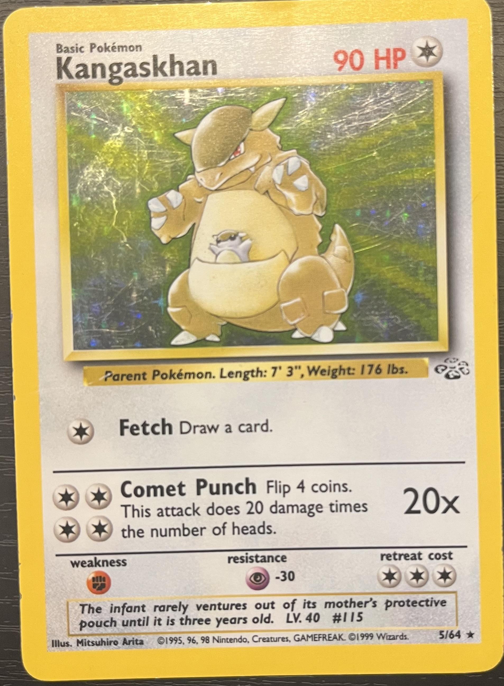 1999 Jungle Kangaskhan #5