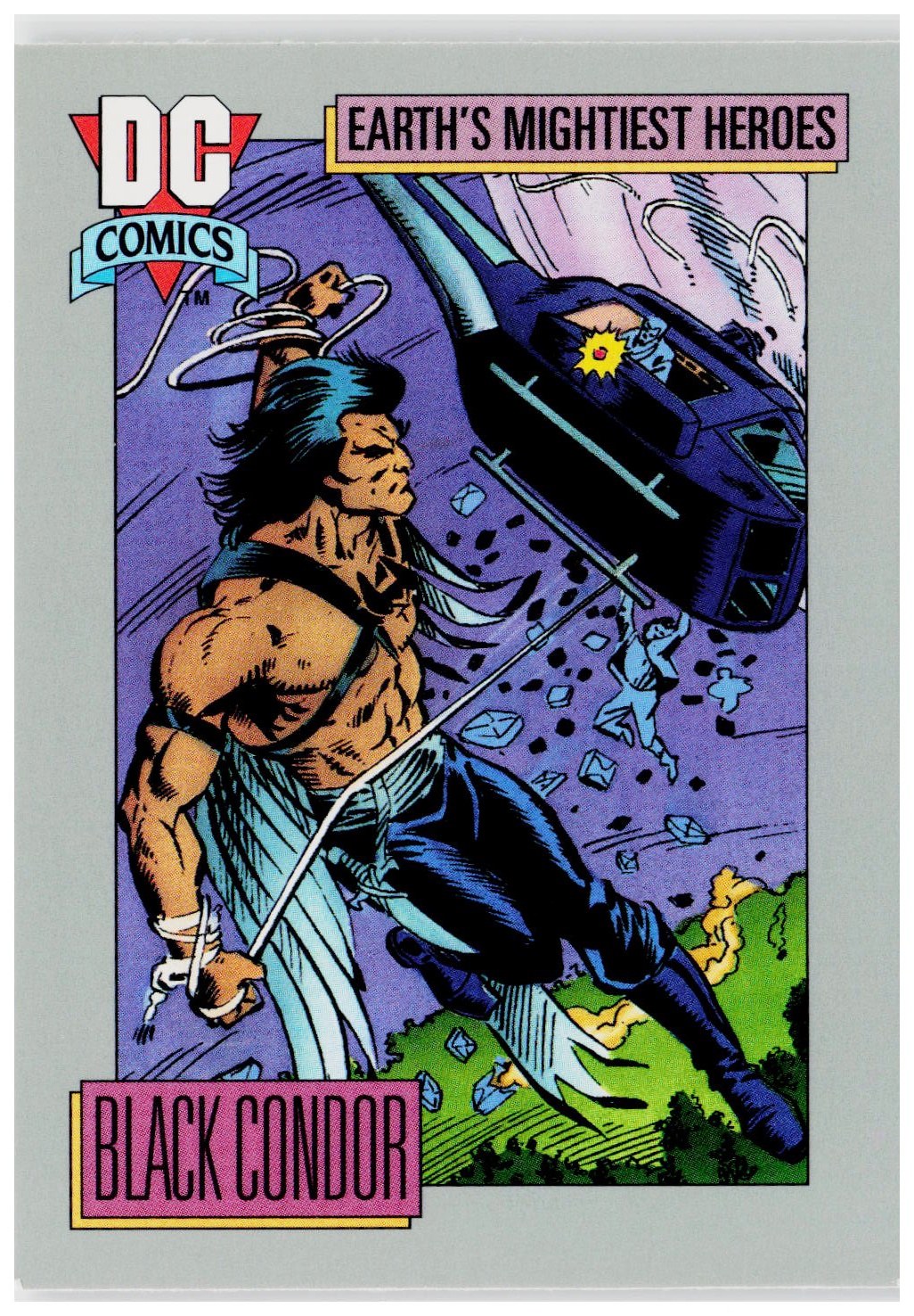 1992 Impel DC Cosmic #34 Black Condor