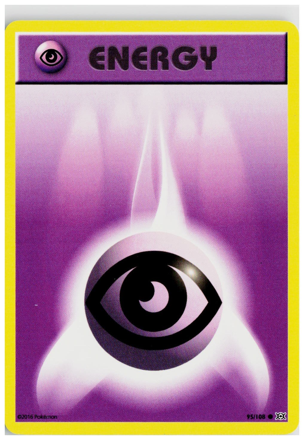 2016 Pokemon XY - Evolutions #95 Psychic Energy
