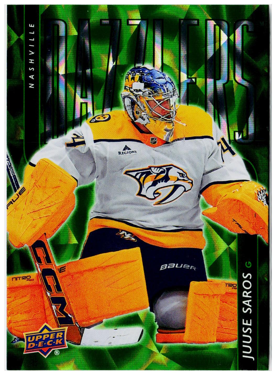 2025-26 Upper Deck Extended Series Hockey Juuse Saros #DZ-123