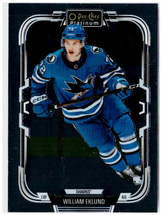 2025-26 O-Pee-Chee Platinum #100 William Eklund