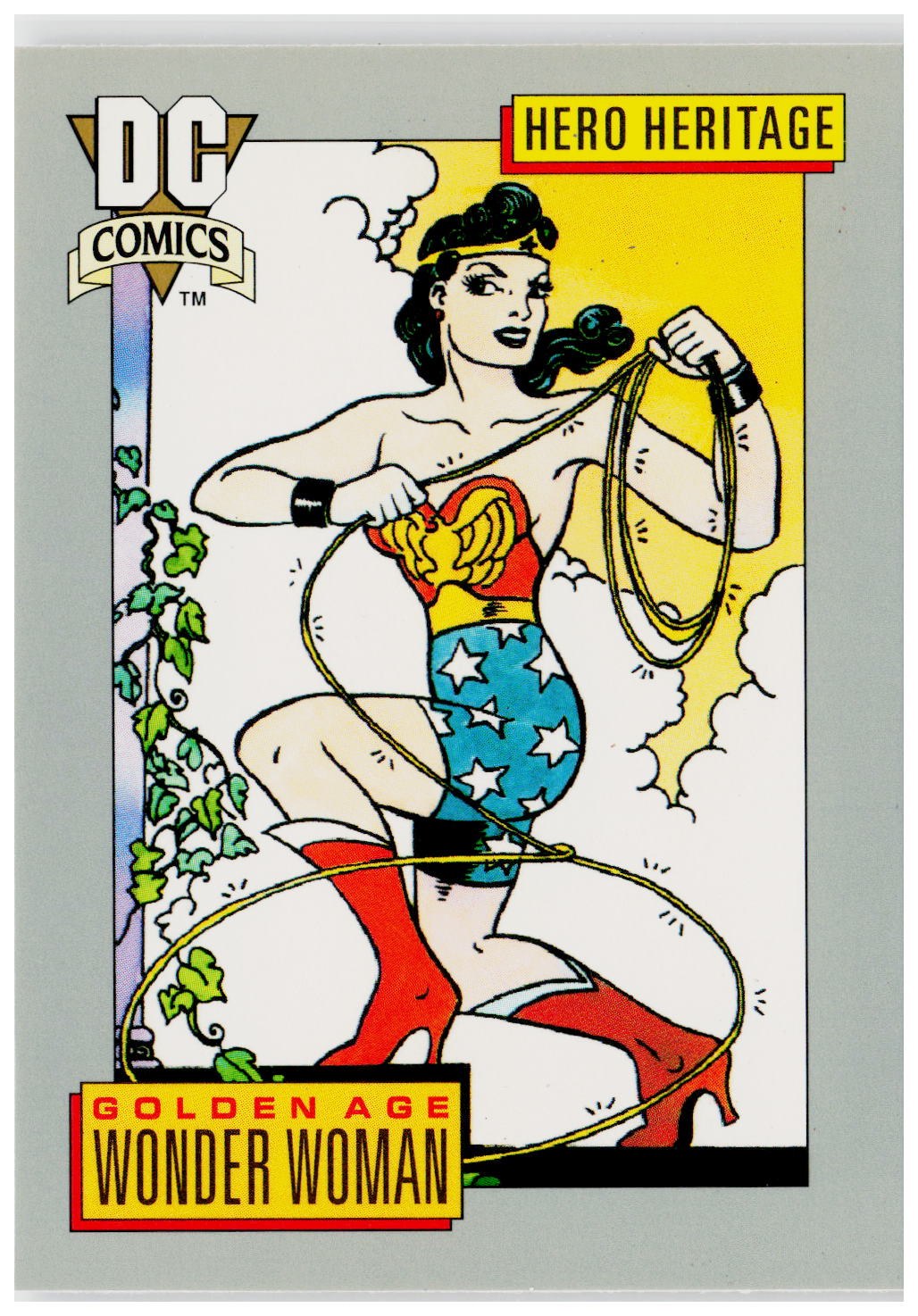 1992 Impel DC Cosmic #19 Wonder Woman