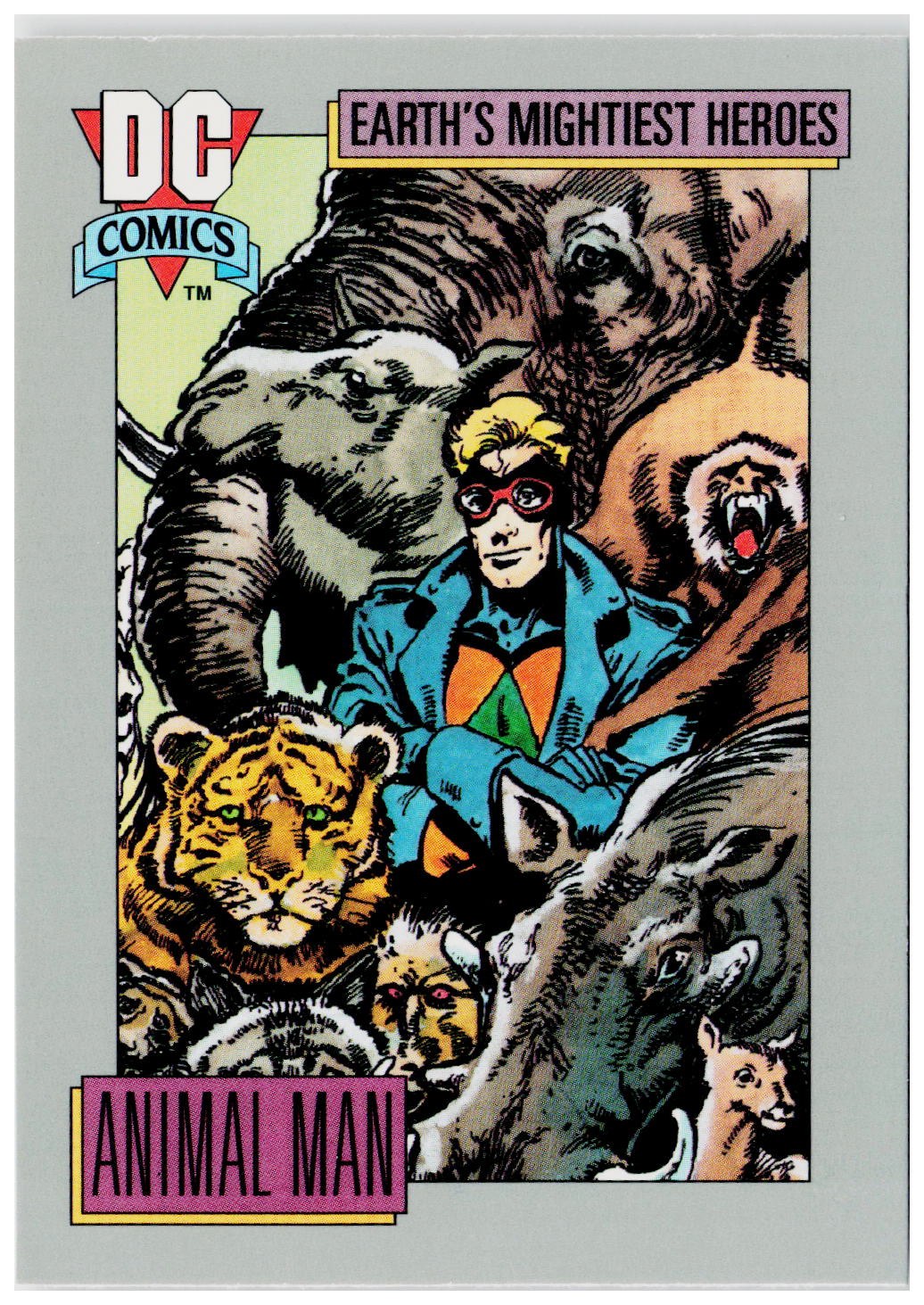 1992 Impel DC Cosmic #31 Animal Man