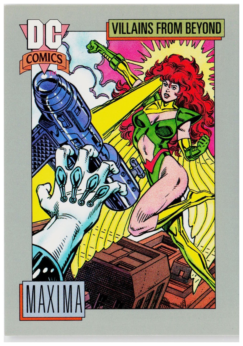 1992 Impel DC Cosmic #136 Maxima